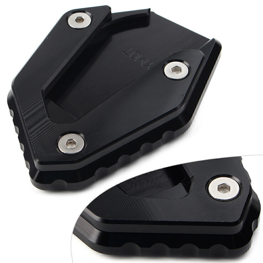 Kickstand Side Stand Enlarger Foot Plate for Yamaha MT 07 FZ 07 2014-2021 Black Q