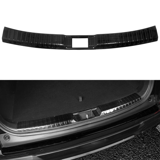 for Honda CR-V CRV 2023-2024 Black Rear Bumper Guard Inner Door Plate Cover Trim