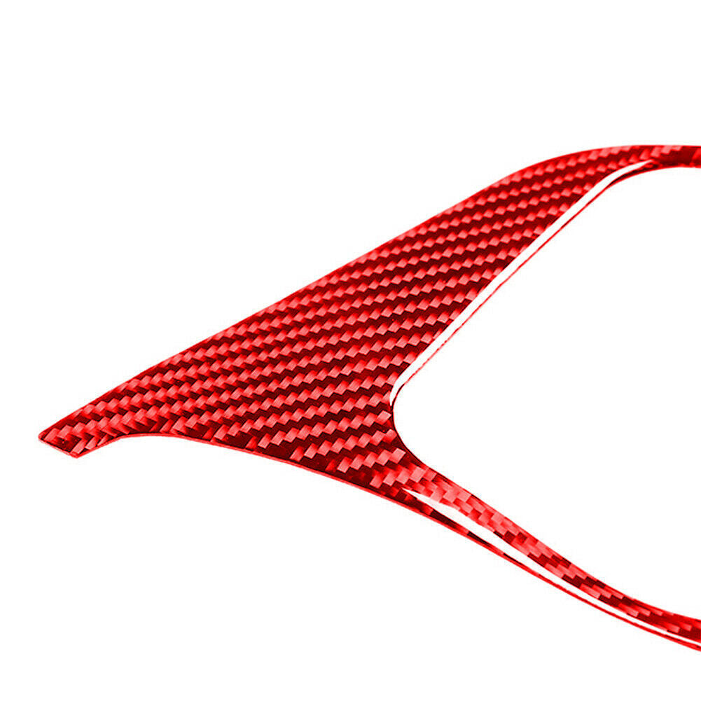 Red Carbon Fiber Manual Transmission Frame Cover for Honda CR-V CRV 2007-2011 Q