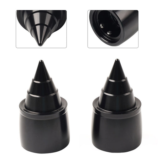 CNC Front Axle Cap Nut Covers for Harley Touring Road Glide Dyna FXD Street Bob Q