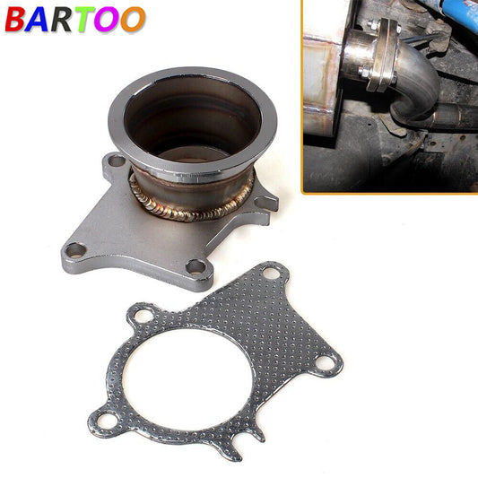 3 76mm 5 Bolt Turbo Exhaust Flange to V Band Conversion Adaptor T3 T3/T4 Q