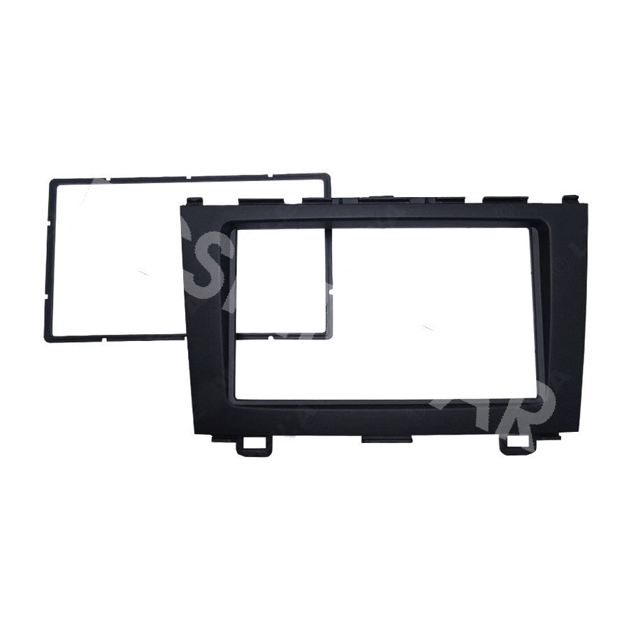 Double 2 Din Radio Frame Trim Fit for HONDA for CR-V 2007 2008 2009 2010 2011 Q