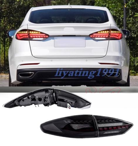 Smoke Black LED Dynamic Signal for Ford Fusion Taillight Assembly 2019-2020