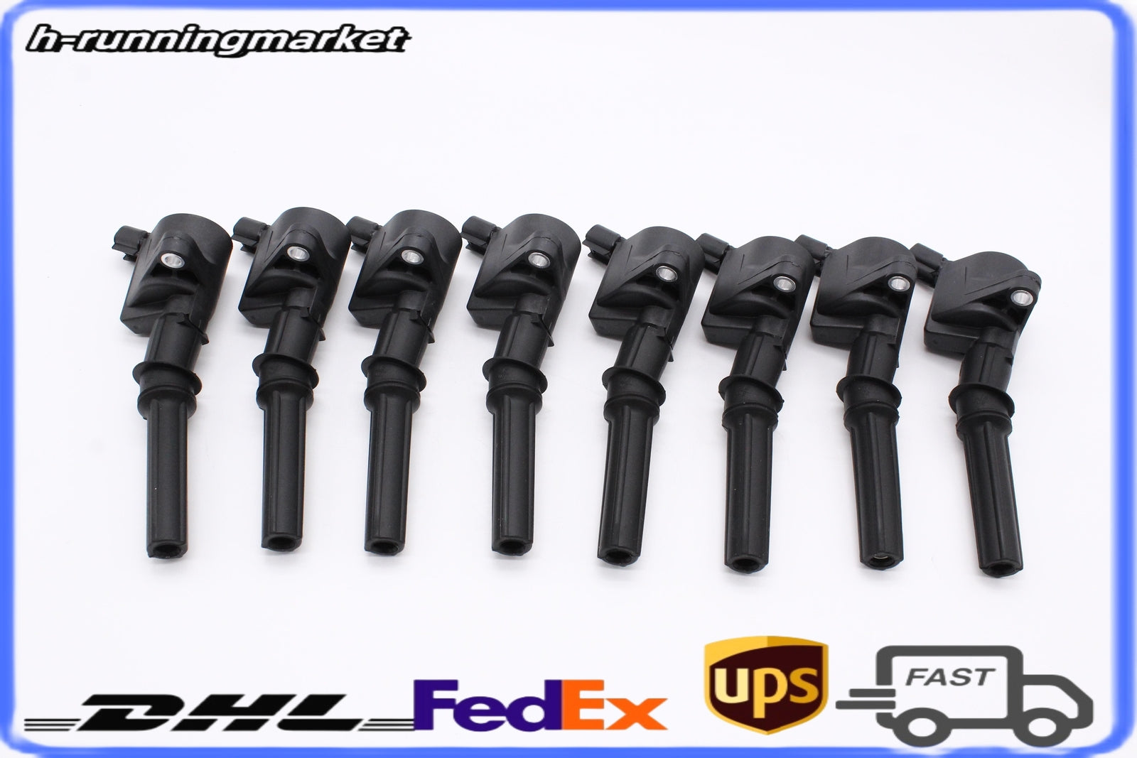 8x Ignition Coils for Ford F150 F250 F550 E350 for Lincoln 4.6L 5.4L V8 FD503 DG508