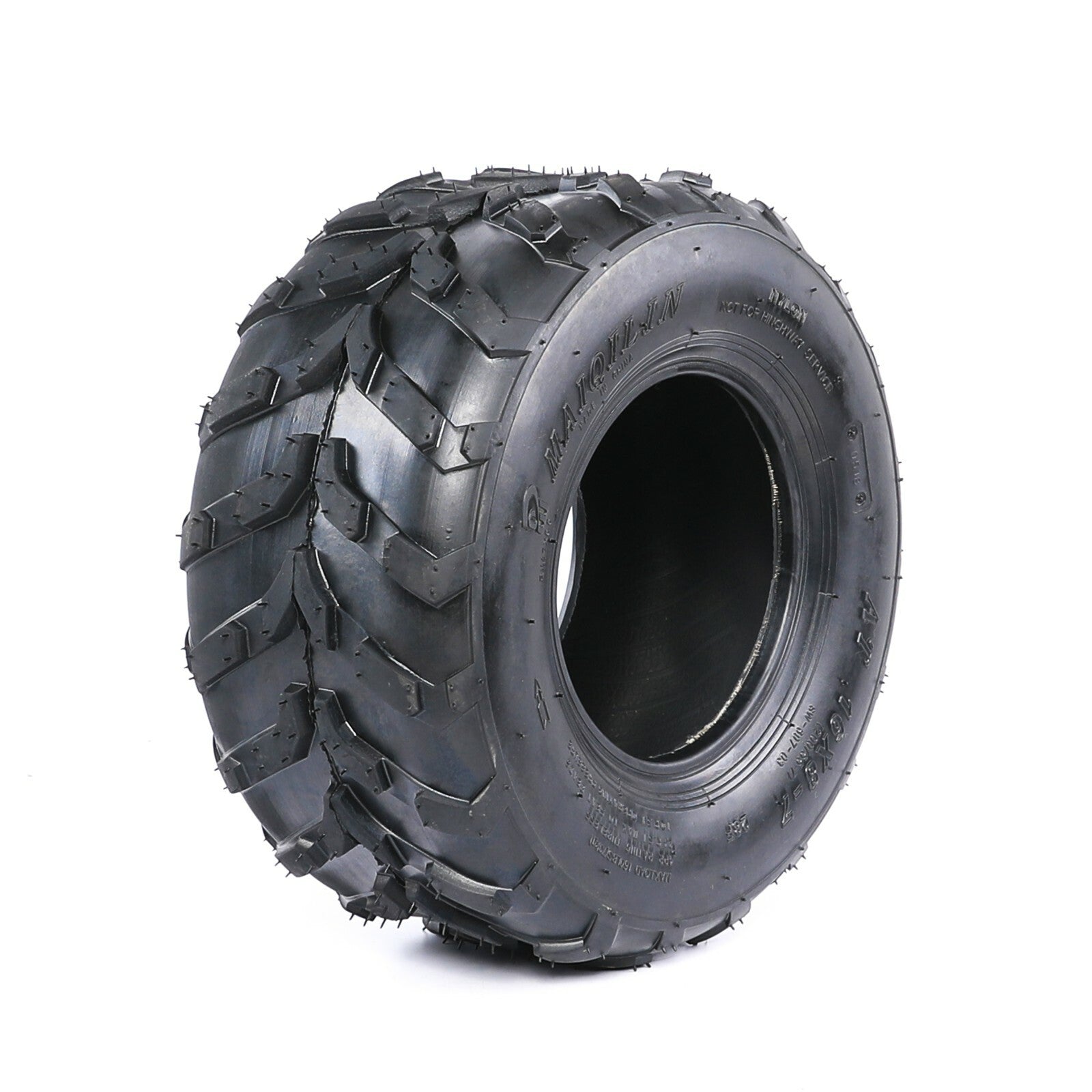 4pc 16X8-7 Tyre Tubeless 16X8- 7 inch Front Rear Tyre Fo ATV Go Kart Quad Buggy