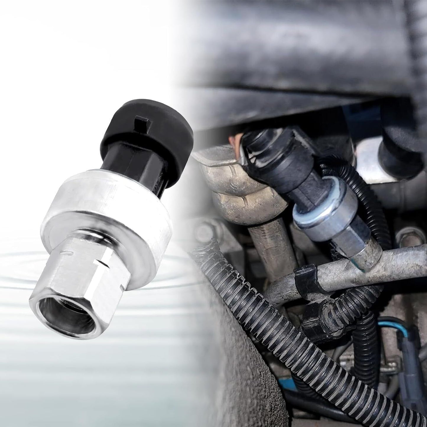 Air conditioning refrigerant pressure sensor suitable for Jimny for Buick , for Cadillac , Chevolet, 13502759- n