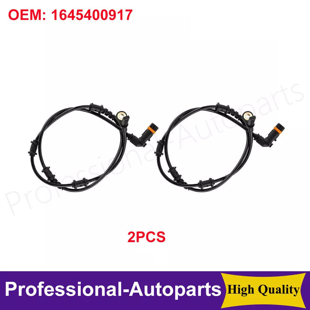 2PCS 1645400917Front ABS Wheel Speed Sensor for Mercedes GL350 GL550 ML320 ML350
