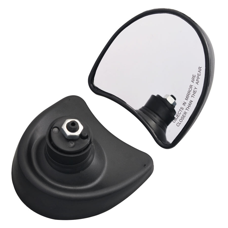 Black Inner Fairing Mount Rearview Mirrors for Harley Electra Street Glide 96-13