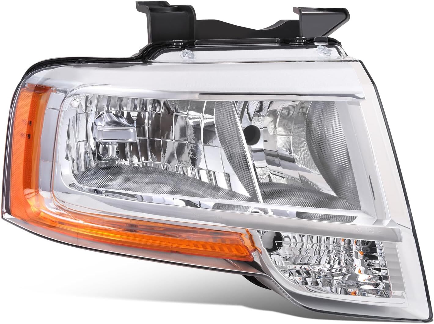 Passenger Right Chrome Headlight For 2015-2017 for Ford Expedition 15-17 Headlight