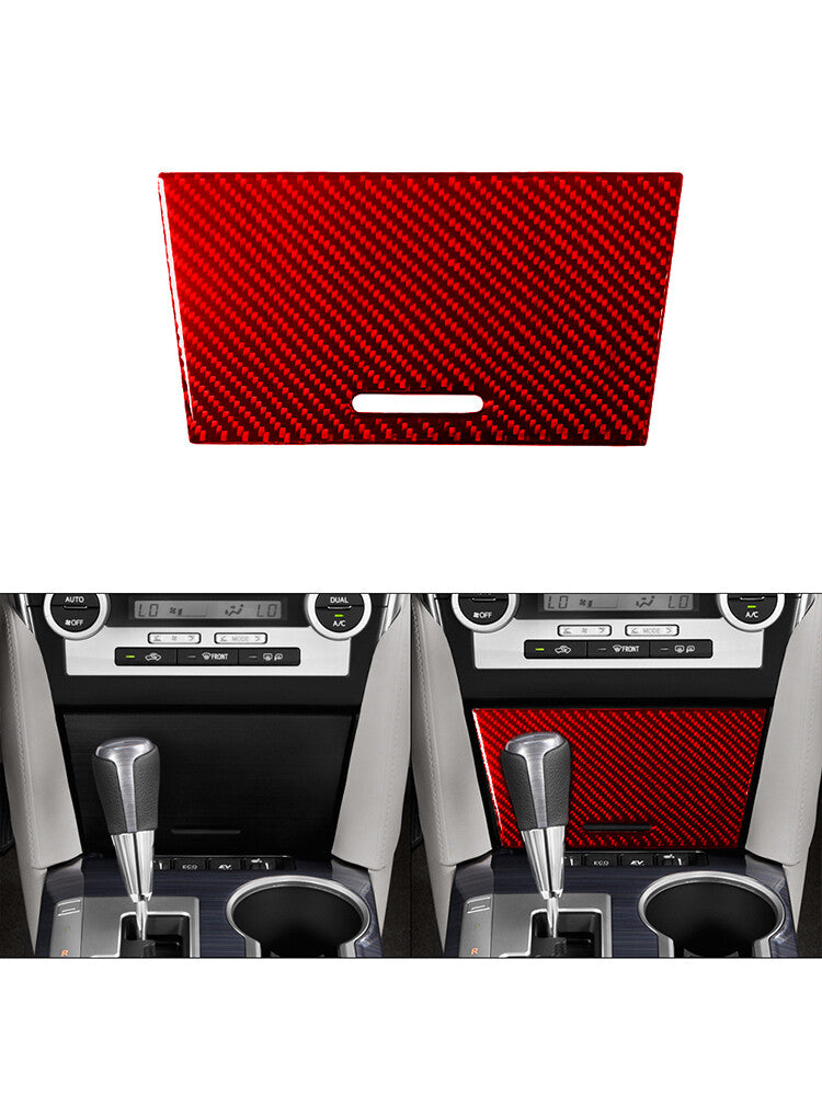Red Carbon Fiber Steering Wheel Button Cover Trim for Mazda MX-5 Miata 2009-2015 v