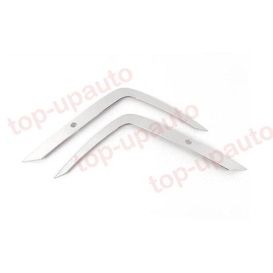 for Kia Carnival 2022-2023 steel Chrome Fog Light Lamp Eyebrow Eyelid Trim Cover