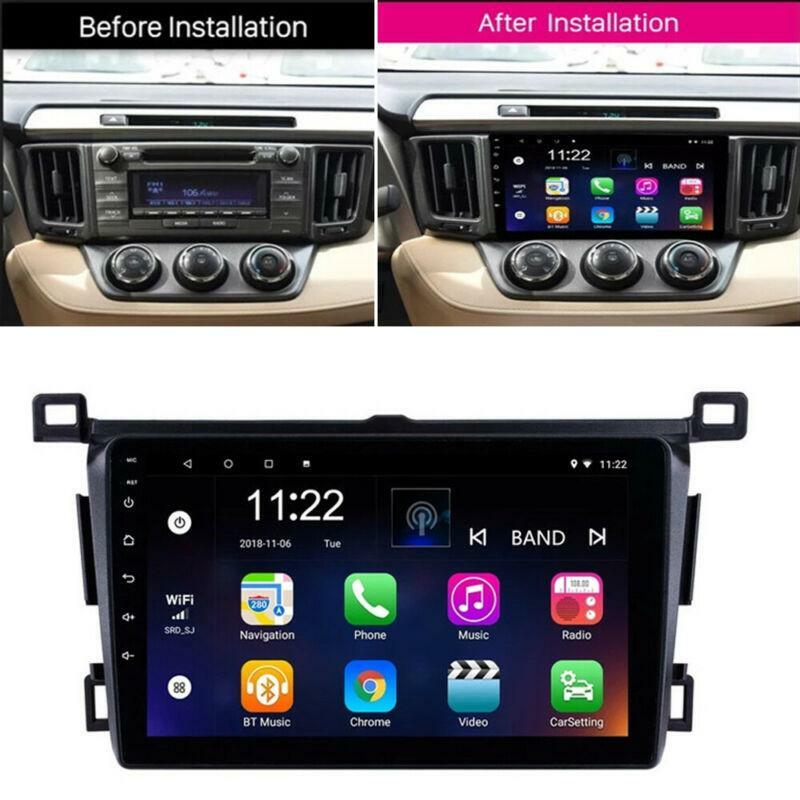 Stereo Radio 9-inch Android 10.0 GPS Navigation Player for 2013-2018 RAV4 n