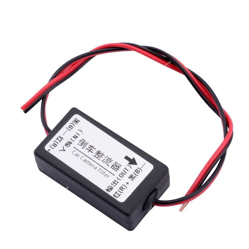 12V Power Relay Capacitor Filter Rectifier Fit For Car Rear View Backup Q