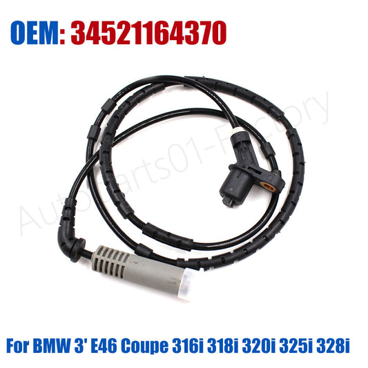 ABS Speed Sensor Front for BMW 3' E46 Coupe 316i 318i 320i 325i 328i 330i 320d