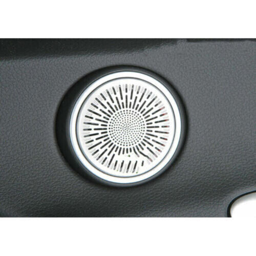 for Hyundai Sonata 2020-2023 Matte Silver Front Door Speaker Horn Cover Trims