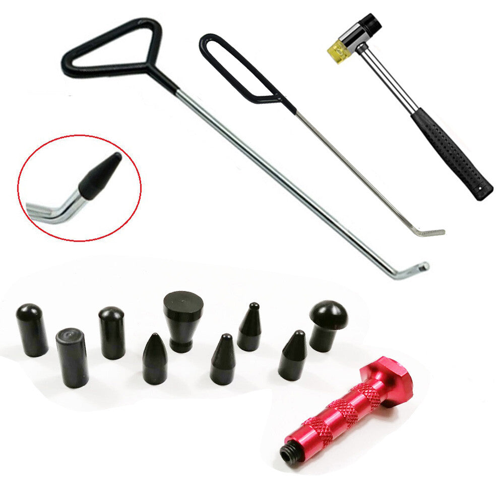 Hooks Rods for Paintless Dent Removal Car Repair Kit Auto Tools Door Dent Ding v