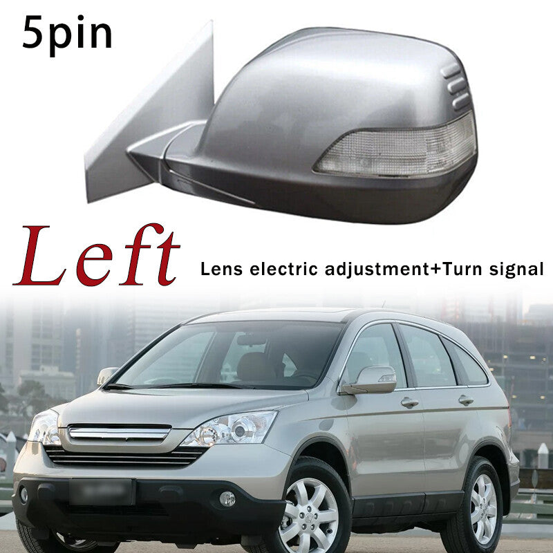 LH Rear View Mirror Assy Silver 5PIN for HONDA CRV CR-V RE1 RE2 RE4 2007-2011