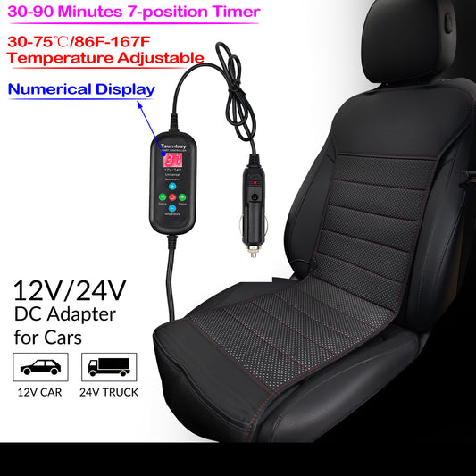 CAR for SEAT HEATER heated pillow for seat pad for seat heater 12V 24V car car 2024 Q