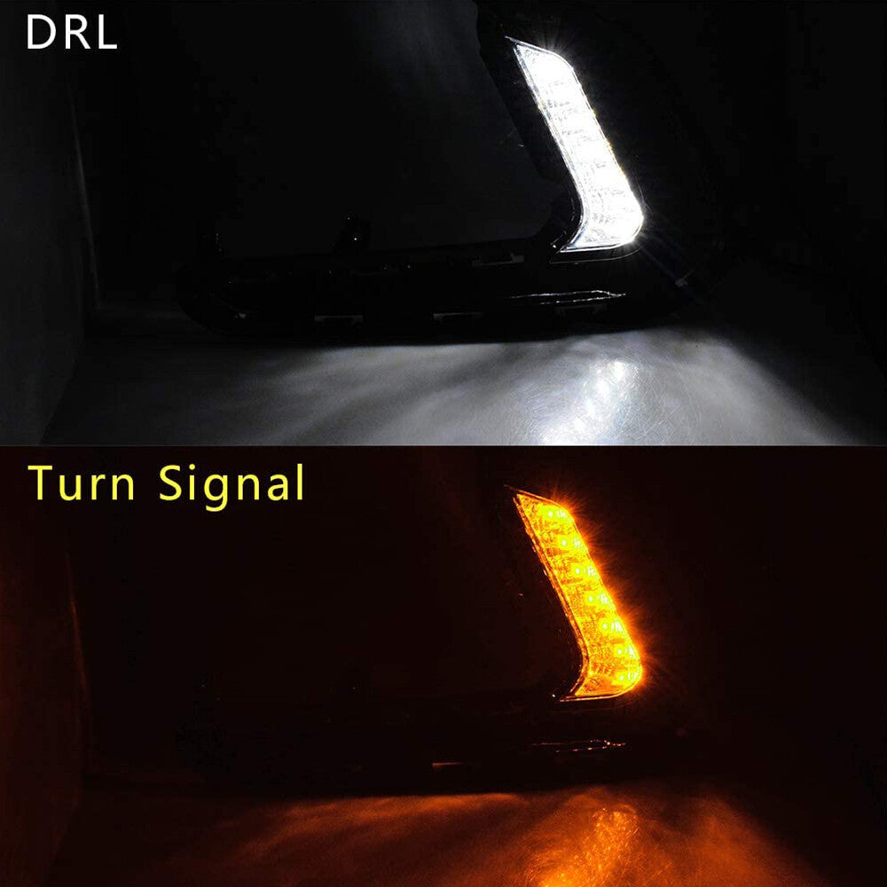 1 Pair Left Right DRL Daytime Running Light Lamp for Hyundai for Elantra 2017-2018