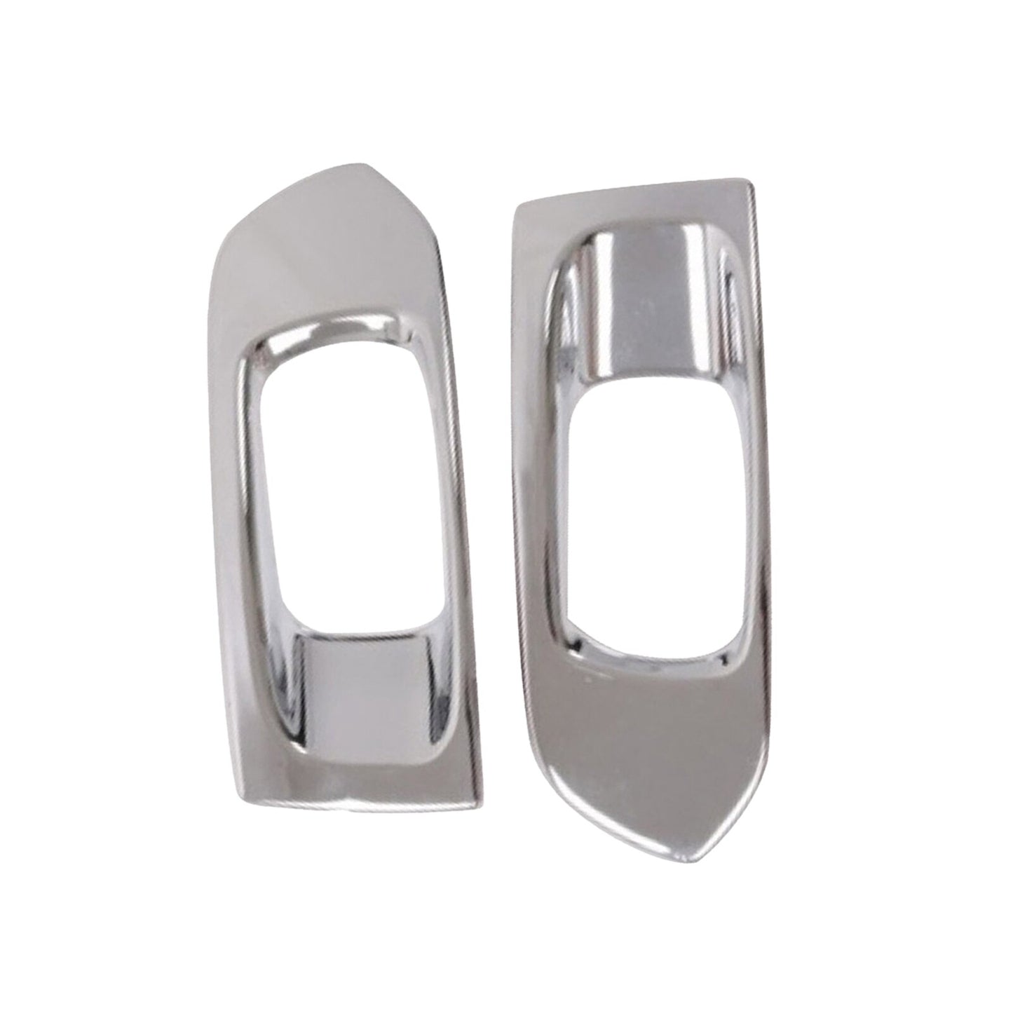 2-Piece Front Fog Light Cover Trim for 2021-2023 for Toyota for Sienna ABS Chrome