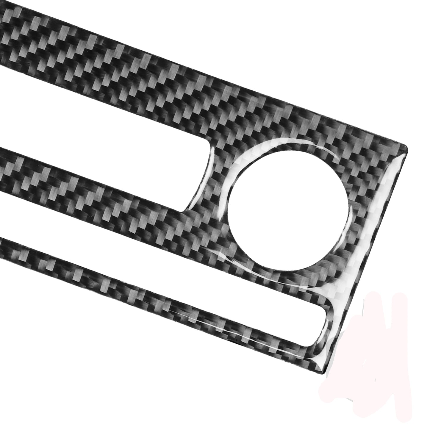 Carbon Fiber Navigation Surround Cover Trim For Silverado/tahoe/ for sierra 2007-2014 v