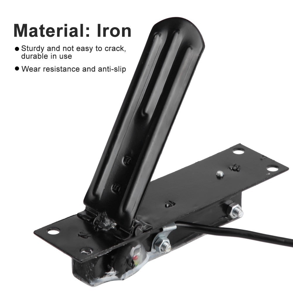 Durable Iron Speed Control Pedal for Go-Kart and Electric Scooter Q