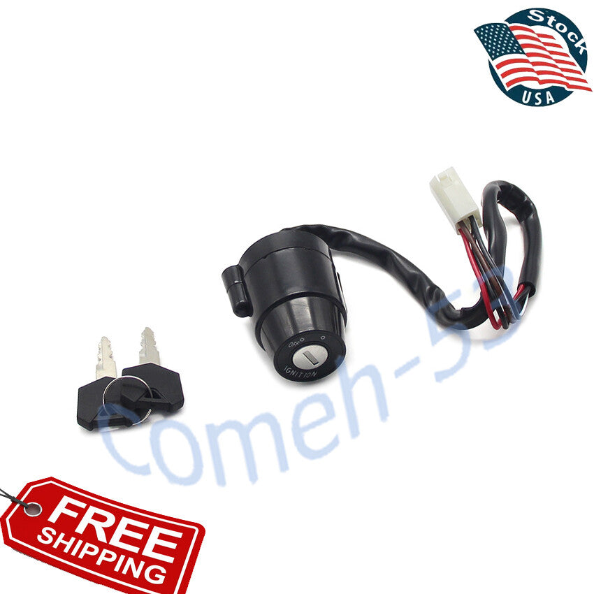 Ignition Switch Lock Keys Kit Fit for Yamaha XT500 1976-1981 DT400 DT250 1977 Q
