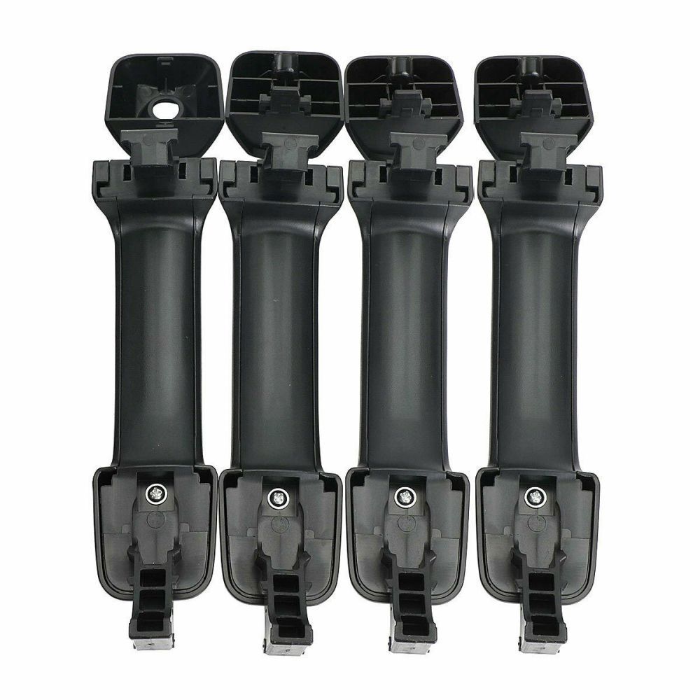 4PCS 69210-0C010 Exterior Door Handles Black For 2007-2018 for Toyota Tundra
