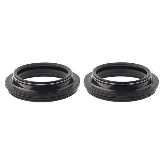 2PCS 41X52.5MM Front Fork Damper Shock Absorber Fork Black Dust Seals Set