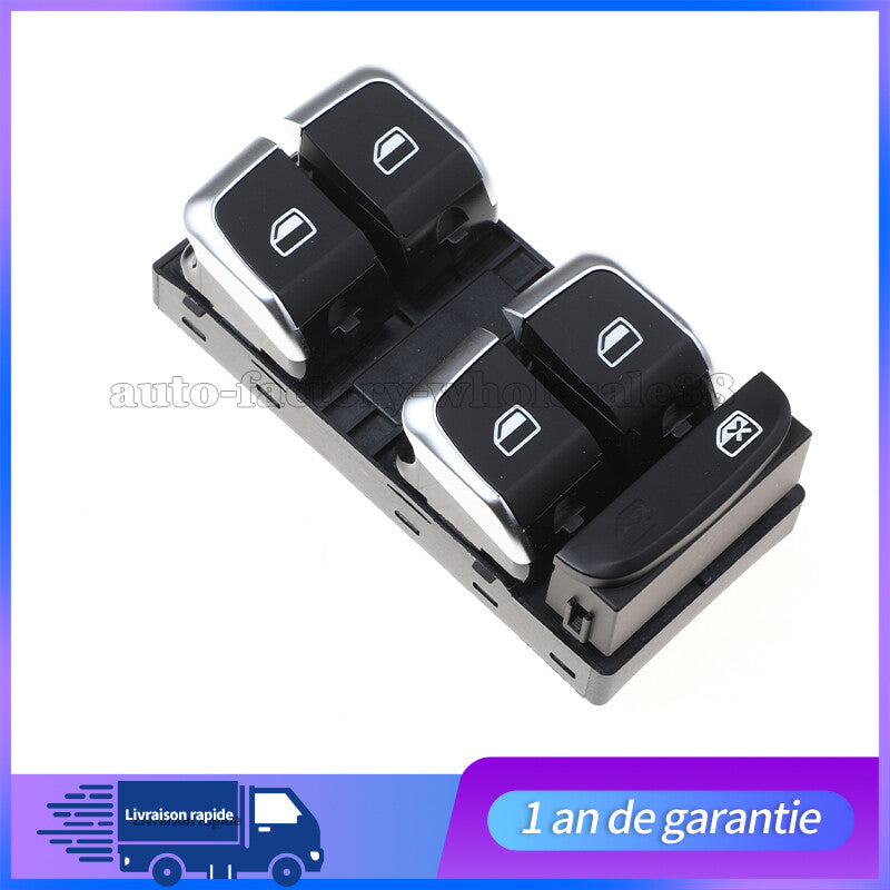 Bouton Commande Interrupteur de Leve vitre avant gauche pour for audi 8KD959851 Neuf