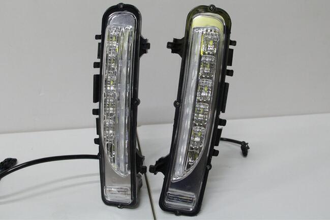 Fit  for ford  Edge 11-2014 Daytime Running Lights LED DRL Fog Lamp Bumper 2PCS Q