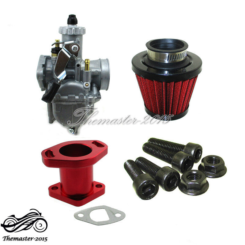 Carburetor Intake Manifold Kit For GX200 196cc Predator 212cc Go Kart for Mini Bike Q