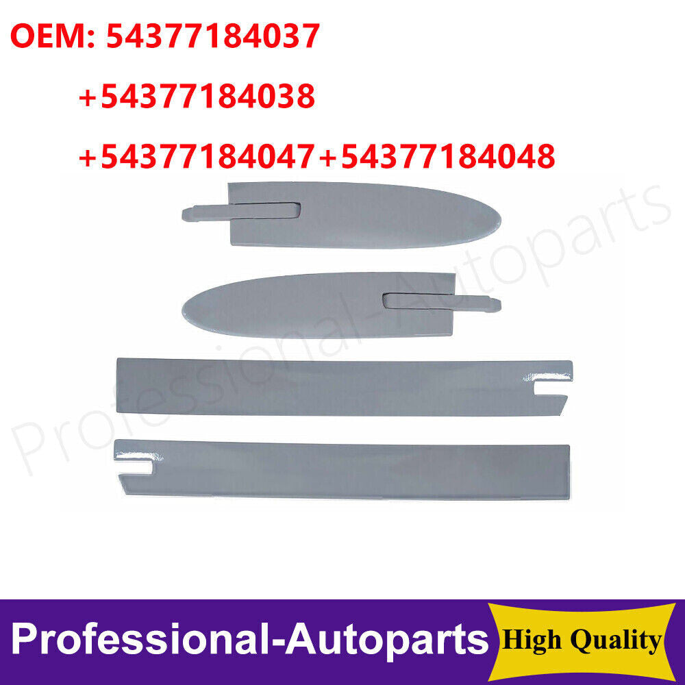 4-piece L+ right-hand adjustable roof hinge cover for BMW E93 335i M3 M4 F83