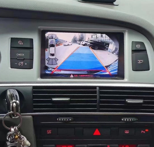 Reverse Rear front Camera Interface Ipas module for Audi MMI 2G A6 C6 2005-2009 v
