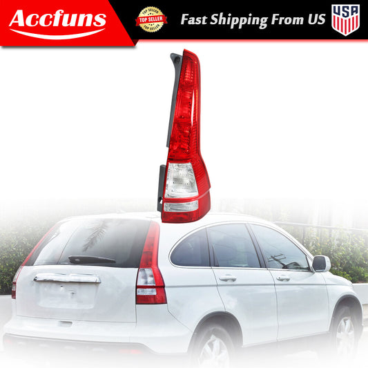 Taillight assembly for Honda CRV CR-V 2007-2011, halogen red, right-hand passenger side. n