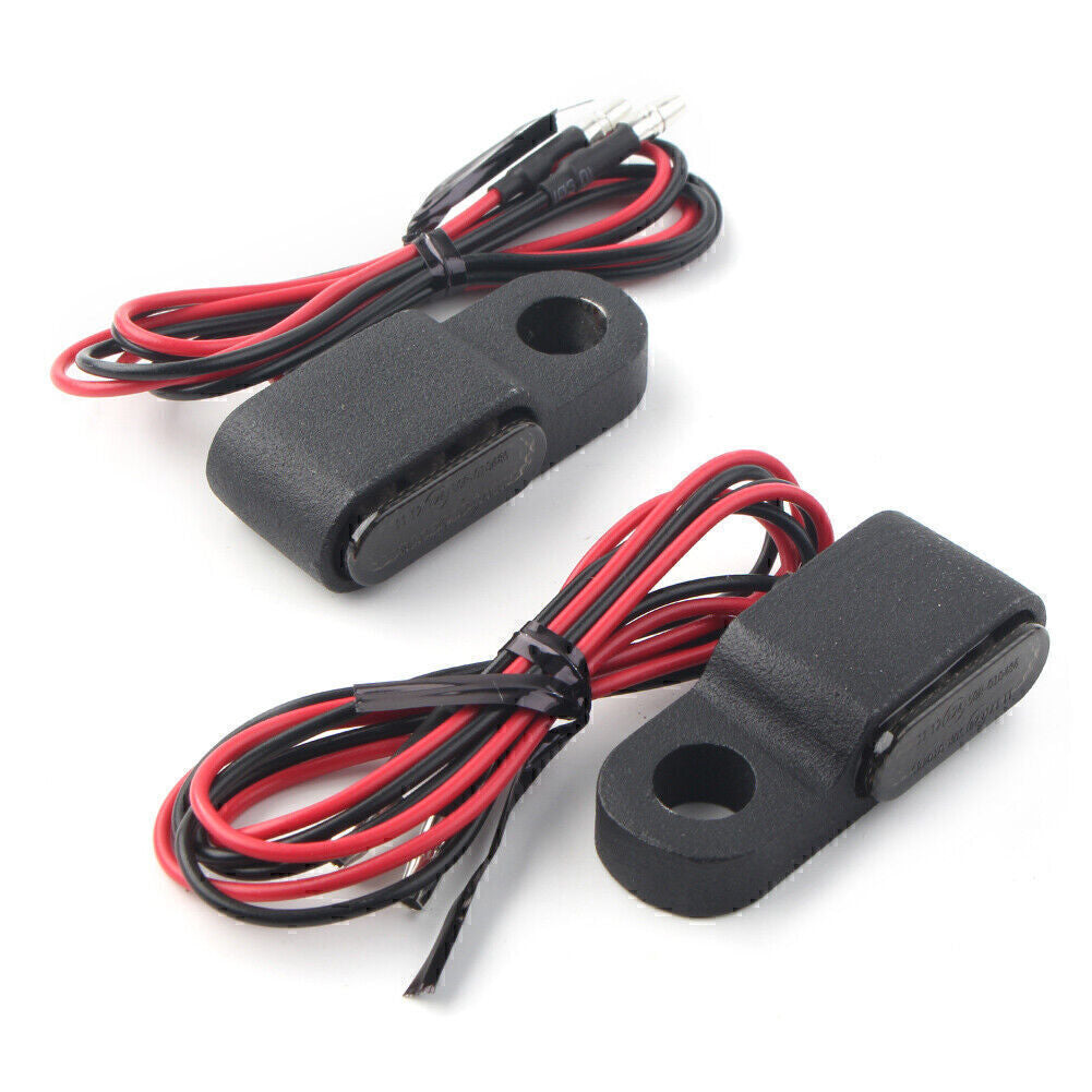 Universal for Mini Motorcycle LED Turn Signals Blinker Light Indicator Amber Light Q