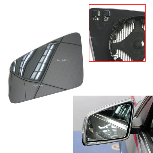 1Pcs Door Mirror Glass Left Side for Mercedes W204 W212 W221 C300 E350 S350 Q