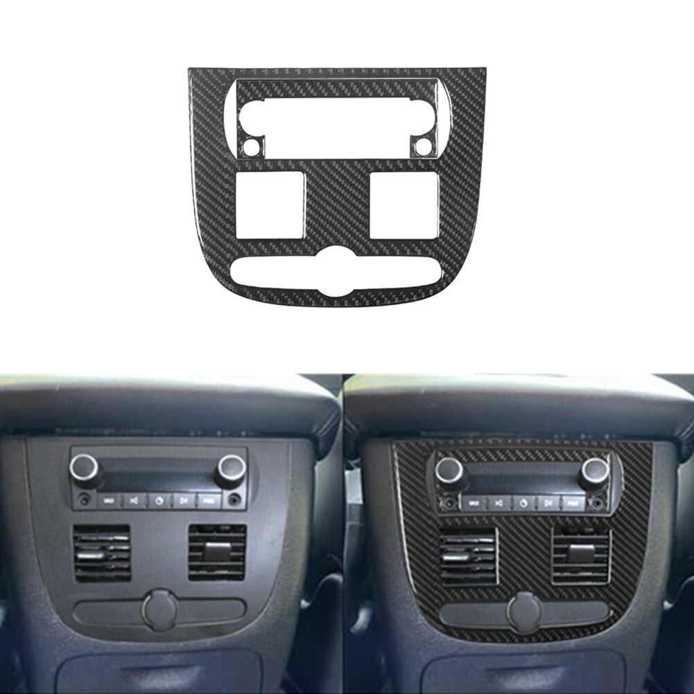 Carbon Fiber 5 inch LCD Screen Frame for Jeep for Wrangler Jl 2018+ Gladiator 2020+ v