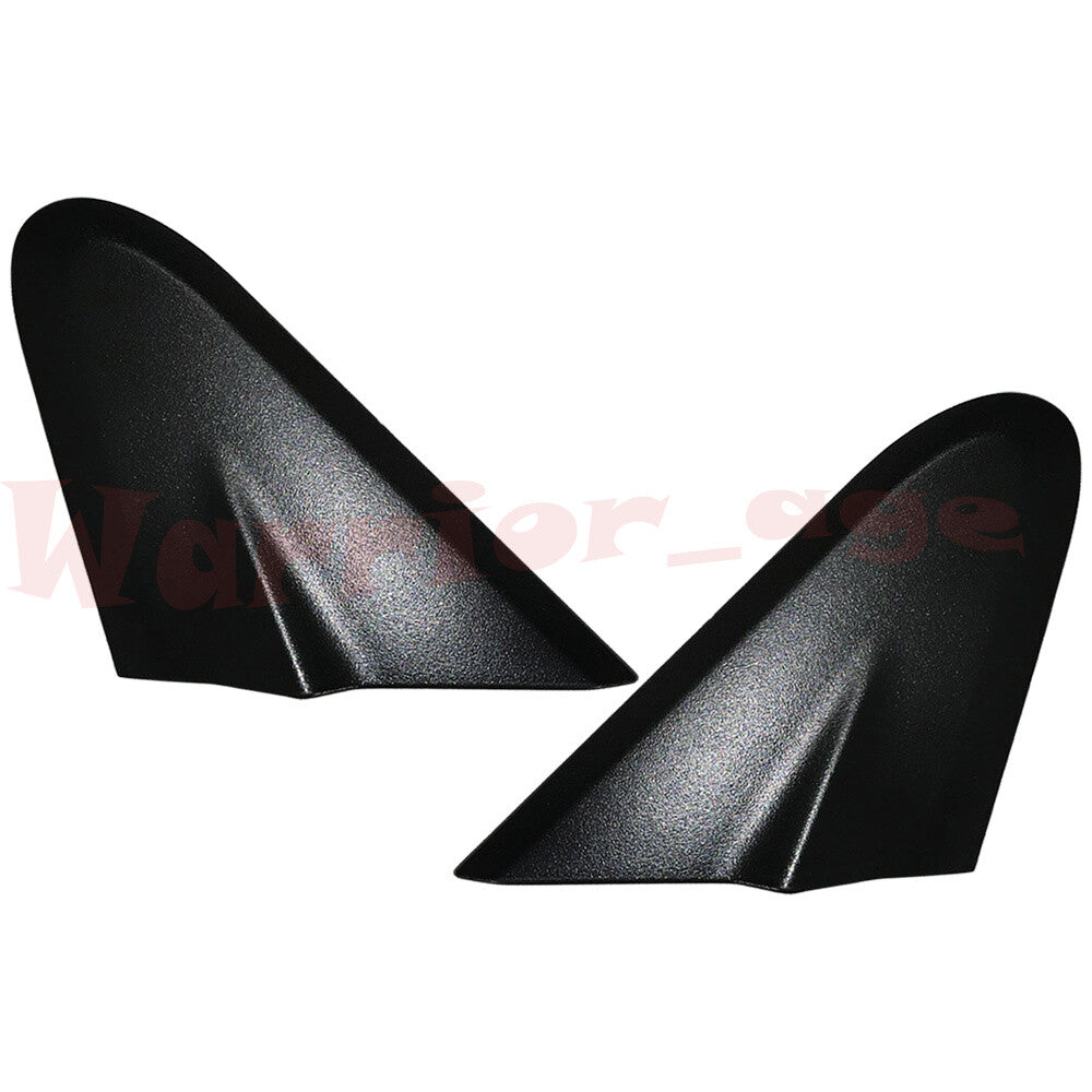 2x Mirror Fender Corner Trim Molding Covers Triangle L+R For 2012-20 Chevy Sonic