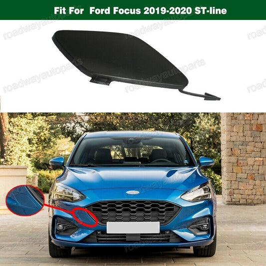 Front Bumper Tow Hook Cover Trailer Eye Cap Fit  for ford  Focus 2019-2020 ST-line Q