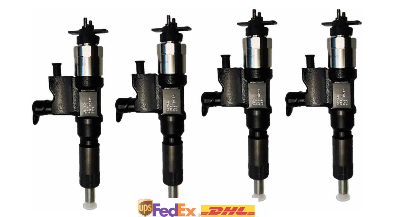4X Fuel injector 295900-0641 8-98280697-1 for Isuzu 4HK1 6HK1 Diesel Engine