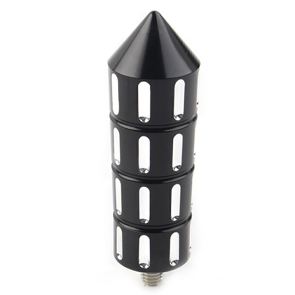 Black Cut Spike Gear Shift Lever Shifter Peg Fits for Harley Road Glide Softail Dyna Q