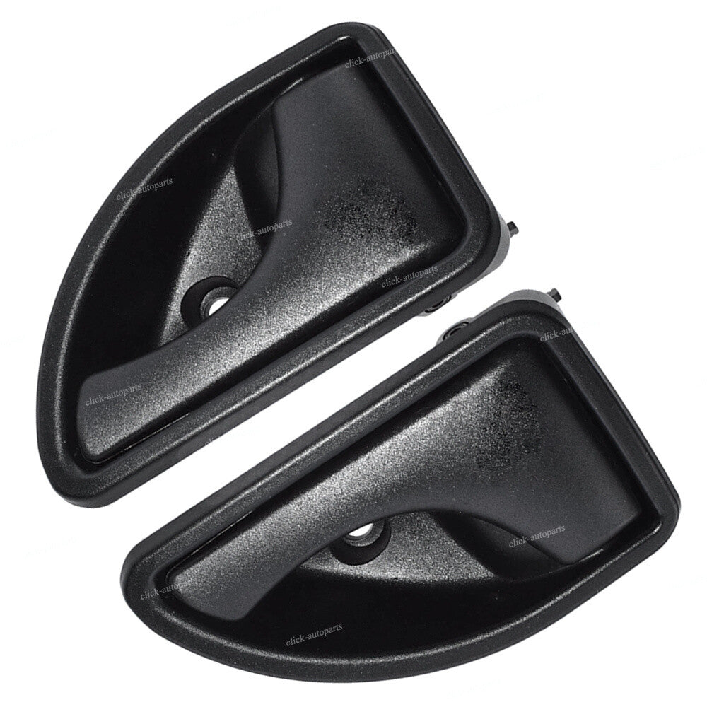 2X Front Right  Left Inner Door Handle For 1993-2007 for Renault Twingo Black Q