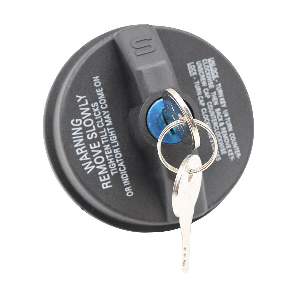 Gas Cap Locking Fuel Tank for 2000-2016 for Toyota for Corolla  for Lexus With 2 Keys Black Q