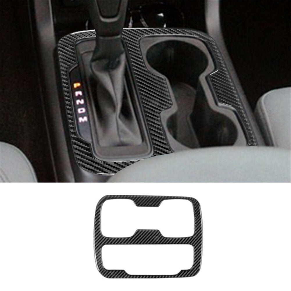 Red Carbon Fiber Below Center Console Trim Cover for Honda Accord Sedan 2008-12 v