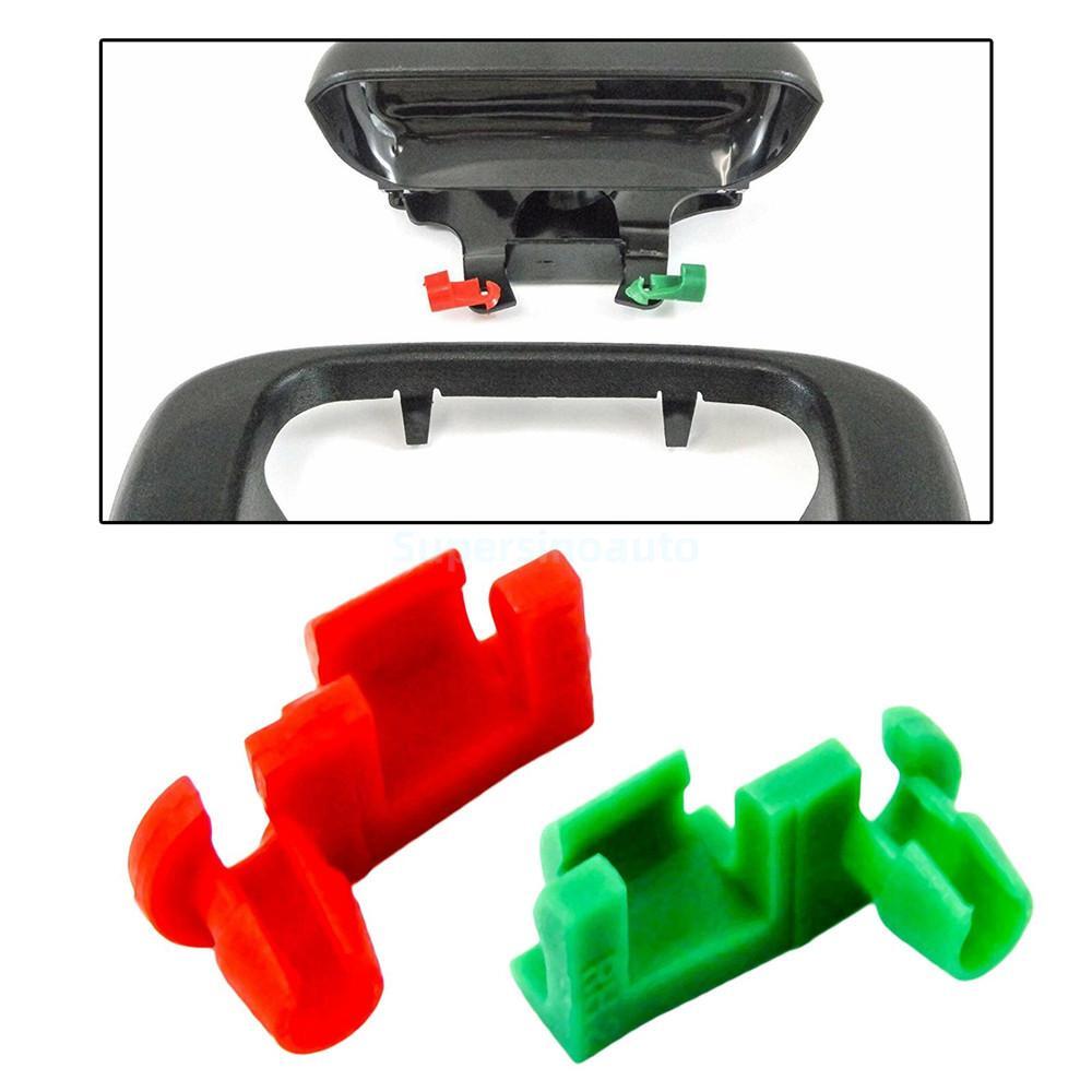 Tailgate Handle Rod LR Clips Pair Set fits for Chevy 1999-2007 Silverado for Sierra New