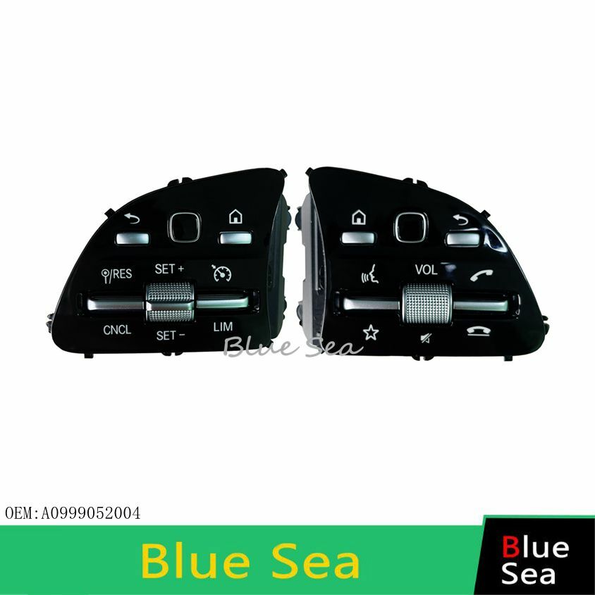 Upgrade and modification kit for Mercedes A220, C300, E300, G550 / One pair of multi-function buttons