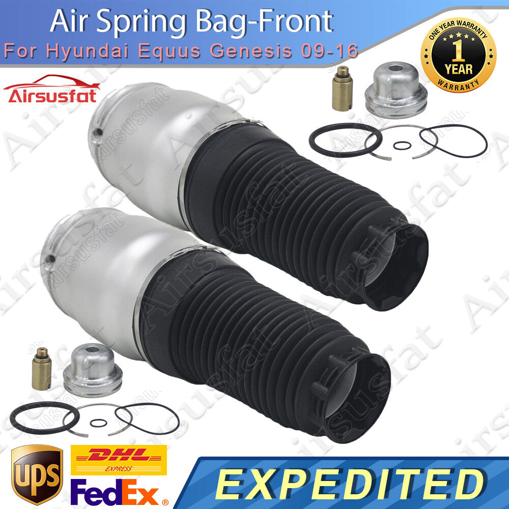 2x for Hyundai Equus for Genesis 09-16 Front LeftRight Air Suspension Spring Bags