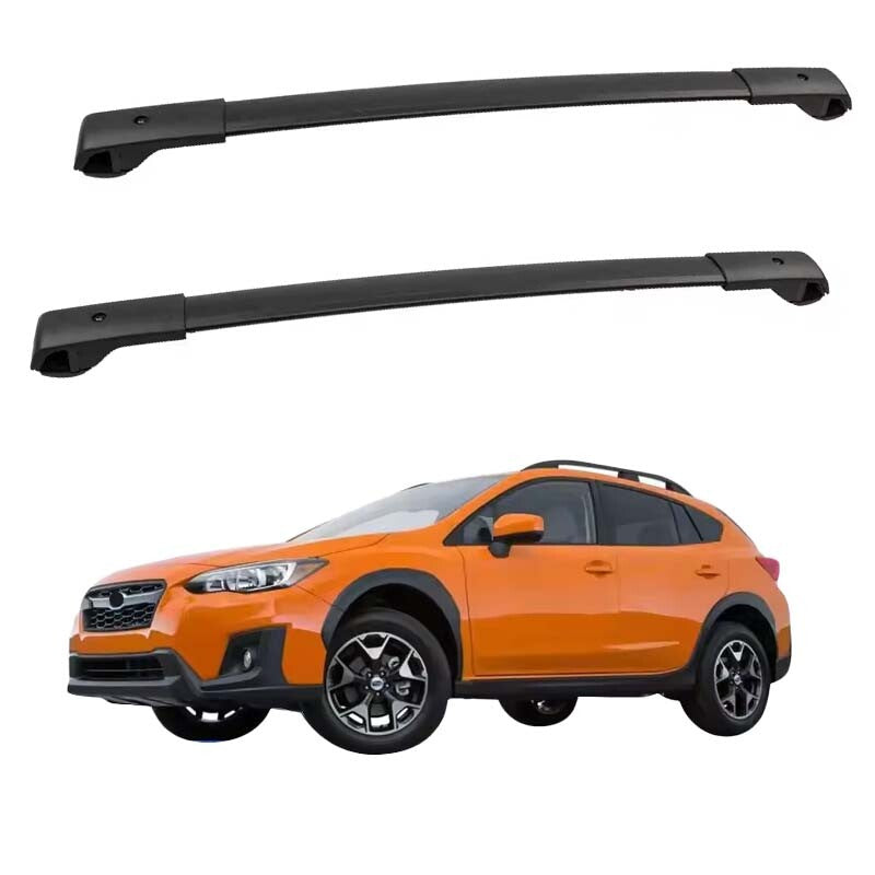 Black Aluminium for Subaru Crosstrek 2018-2021 Car Roof Rack Cross Bars
