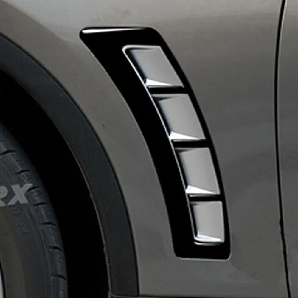 Glossy Piano Black Exterior Side Fender Air Intake Cover for Infiniti FX35/QX70. n